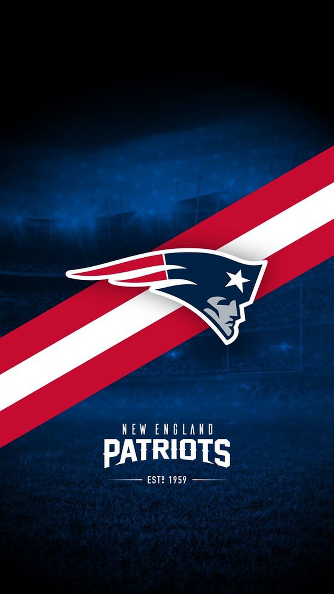Apple New England Patriots iPhone Wallpaper with high-resolution 1080x1920 pixel. Donwload and set as wallpaper for your iPhone X, iPhone XS home screen backgrounds, XS Max, XR, iPhone8 lock screen wallpaper, iPhone 7, 6, SE and other mobile devices