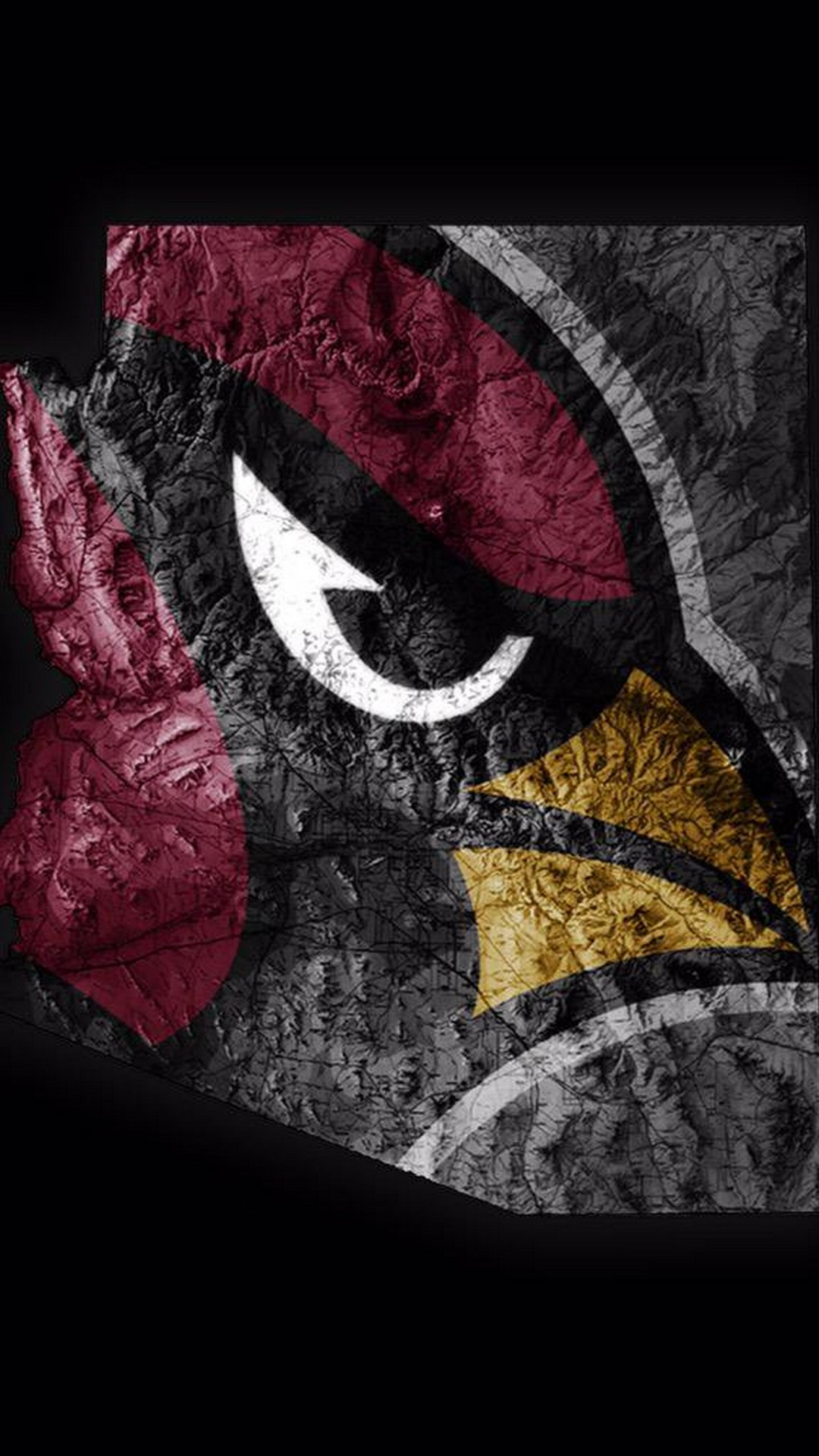 Arizona Cardinals iPhone Screensaver with high-resolution 1080x1920 pixel. Donwload and set as wallpaper for your iPhone X, iPhone XS home screen backgrounds, XS Max, XR, iPhone8 lock screen wallpaper, iPhone 7, 6, SE and other mobile devices