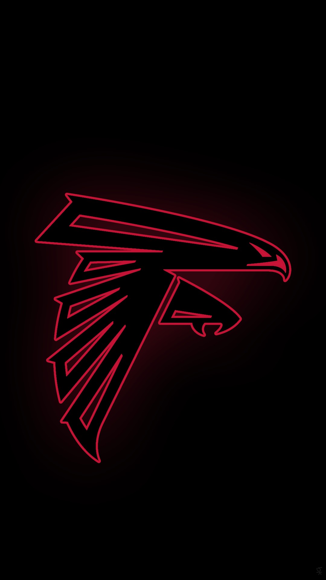 Screensaver iPhone Atlanta Falcons with high-resolution 1080x1920 pixel. Donwload and set as wallpaper for your iPhone X, iPhone XS home screen backgrounds, XS Max, XR, iPhone8 lock screen wallpaper, iPhone 7, 6, SE and other mobile devices