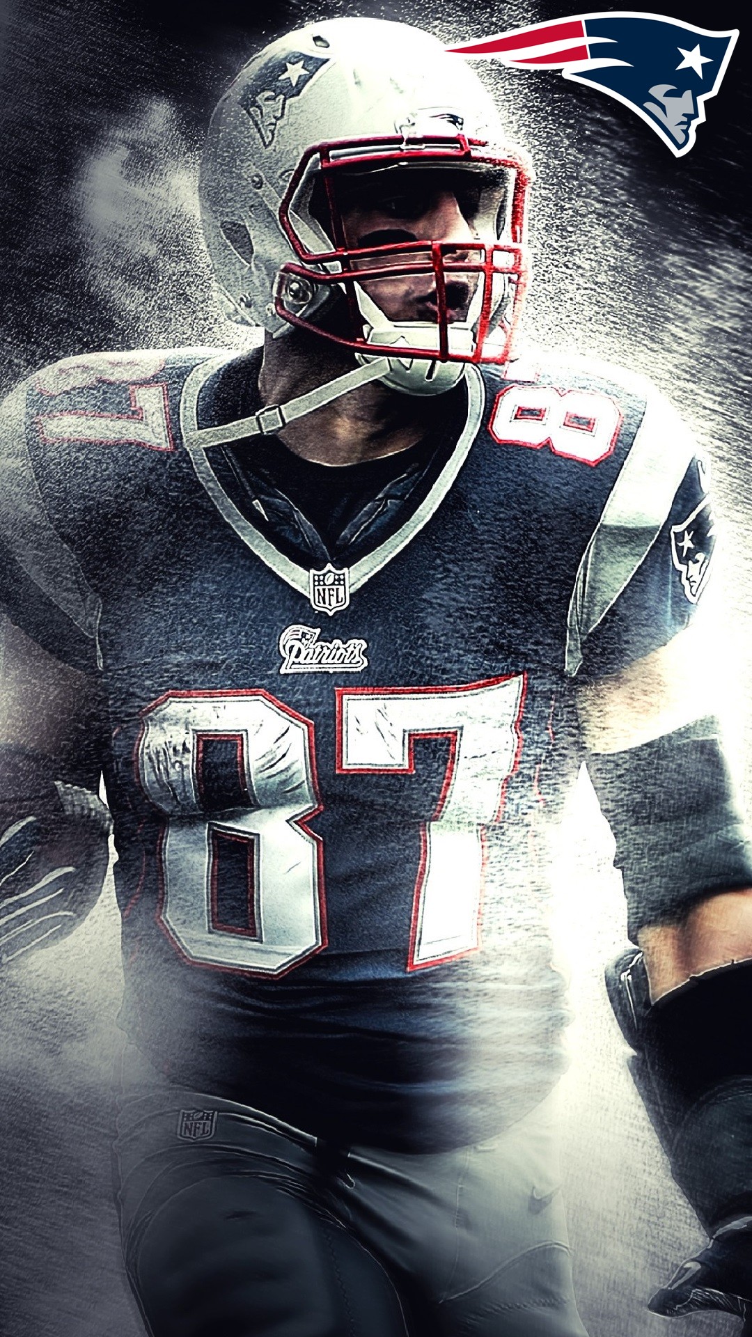 Screensaver iPhone NE Patriots With high-resolution 1080X1920 pixel. Donwload and set as wallpaper for your iPhone X, iPhone XS home screen backgrounds, XS Max, XR, iPhone8 lock screen wallpaper, iPhone 7, 6, SE, and other mobile devices