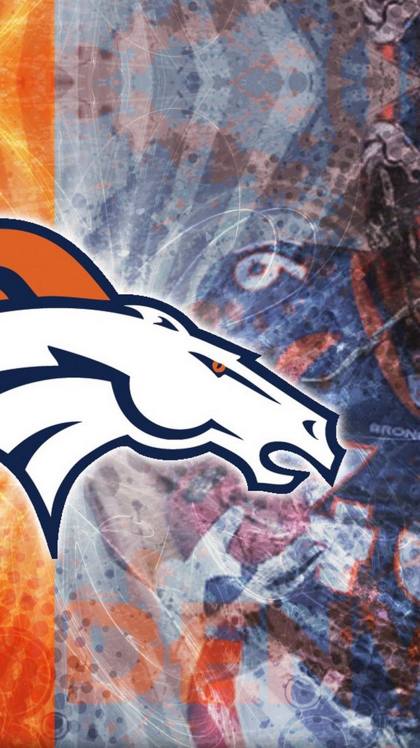 Screensaver iPhone Denver Broncos 2021 NFL iPhone Wallpaper