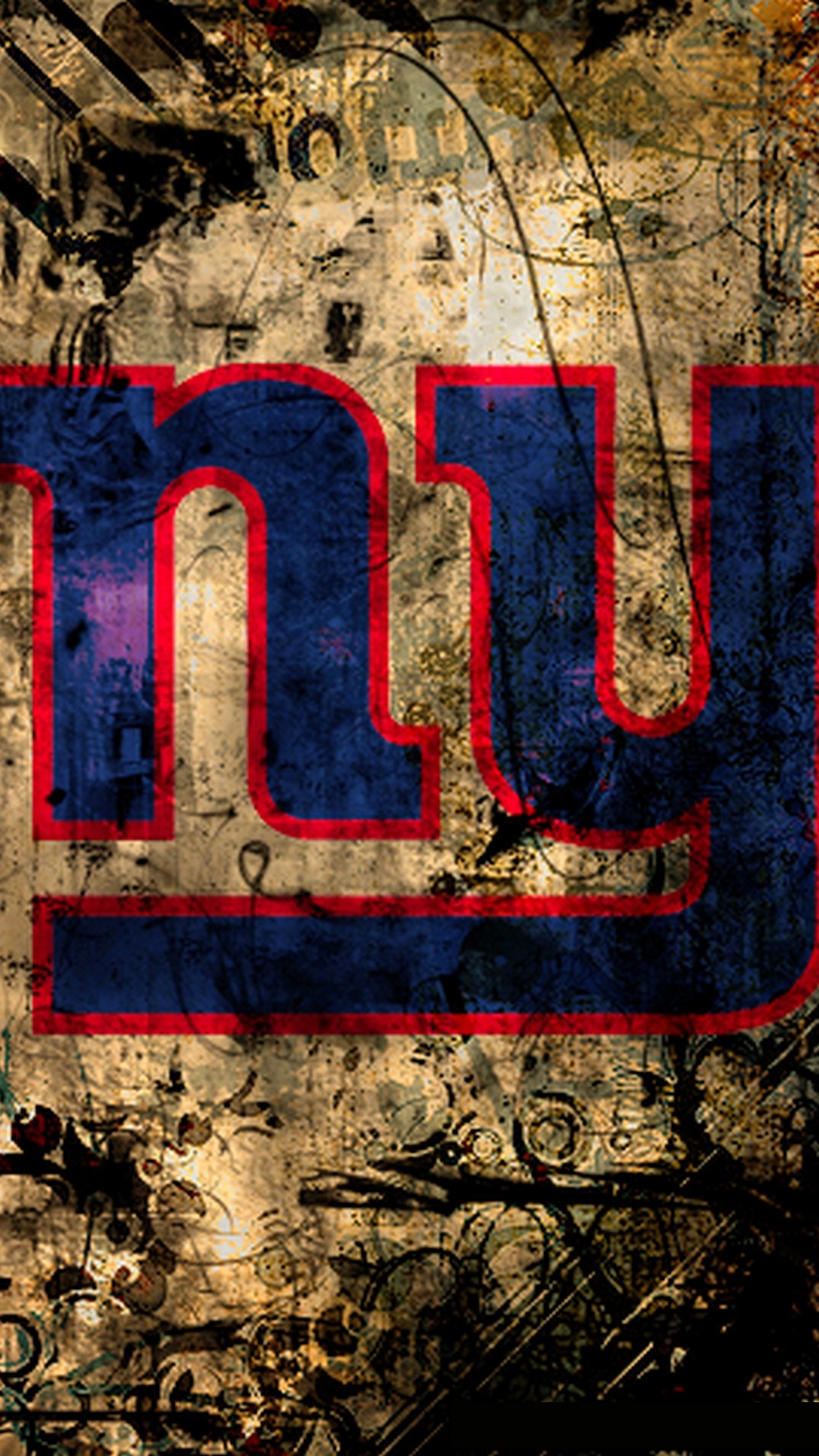 Screensaver iPhone New York Giants with high-resolution 1080x1920 pixel. Donwload and set as wallpaper for your iPhone X, iPhone XS home screen backgrounds, XS Max, XR, iPhone8 lock screen wallpaper, iPhone 7, 6, SE and other mobile devices