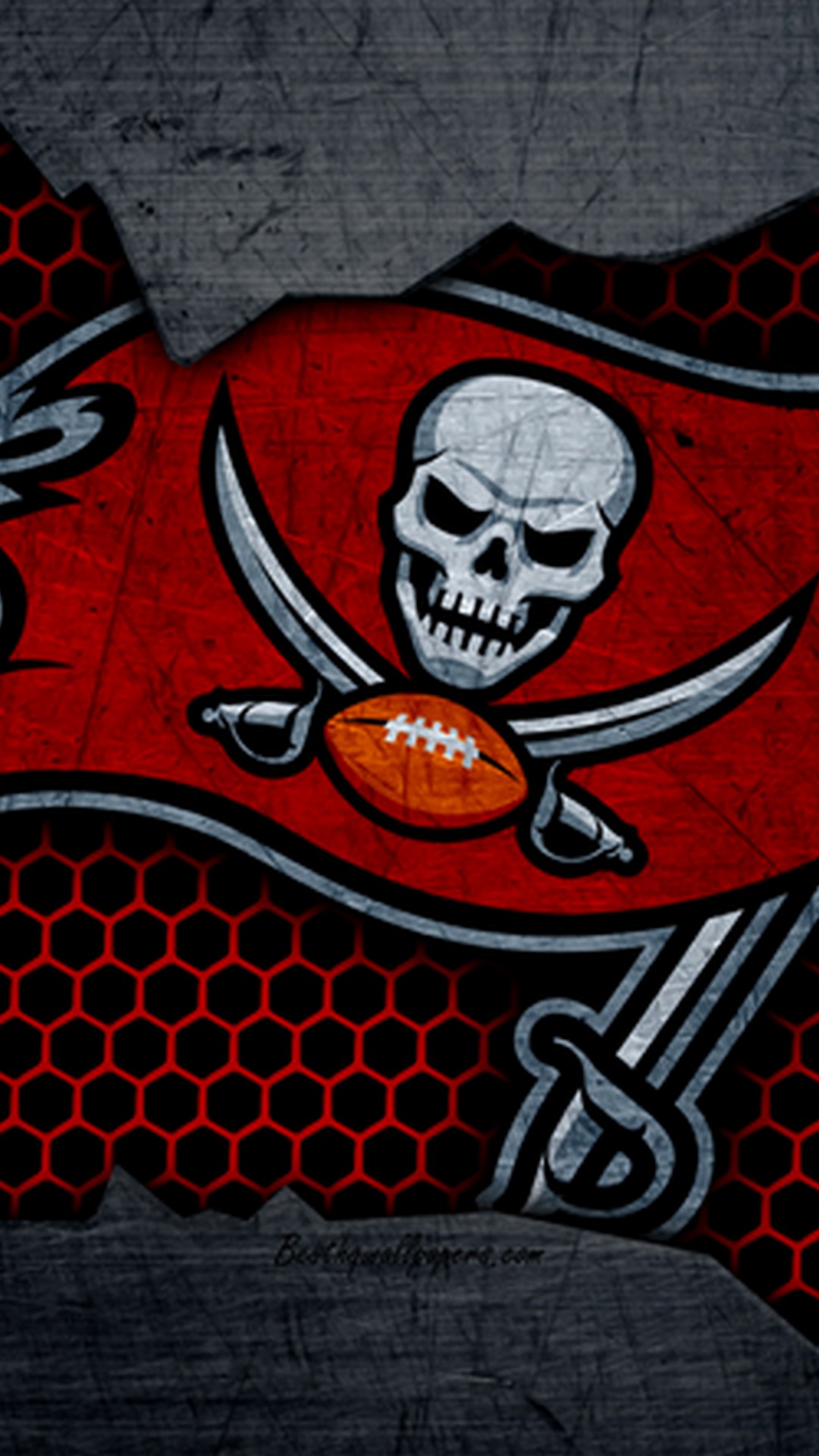 Apple Tampa Bay Buccaneers Logo iPhone Wallpaper with high-resolution 1080x1920 pixel. Donwload and set as wallpaper for your iPhone X, iPhone XS home screen backgrounds, XS Max, XR, iPhone8 lock screen wallpaper, iPhone 7, 6, SE and other mobile devices