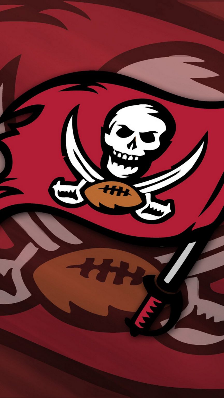 Tampa Bay Buccaneers Logo iPhone Wallpaper High Quality - 2021 NFL ...