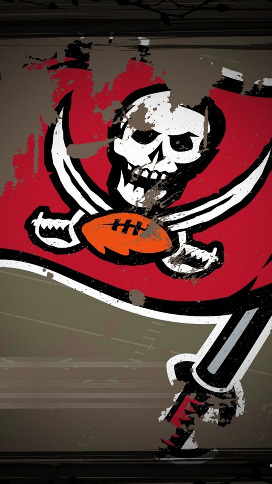 Screensaver iPhone Tampa Bay Buccaneers with high-resolution 1080x1920 pixel. Donwload and set as wallpaper for your iPhone X, iPhone XS home screen backgrounds, XS Max, XR, iPhone8 lock screen wallpaper, iPhone 7, 6, SE and other mobile devices