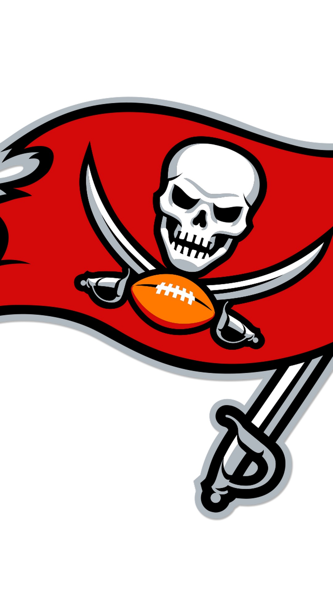Tampa Bay Buccaneers Logo iPhone Apple Wallpaper with high-resolution 1080x1920 pixel. Donwload and set as wallpaper for your iPhone X, iPhone XS home screen backgrounds, XS Max, XR, iPhone8 lock screen wallpaper, iPhone 7, 6, SE and other mobile devices