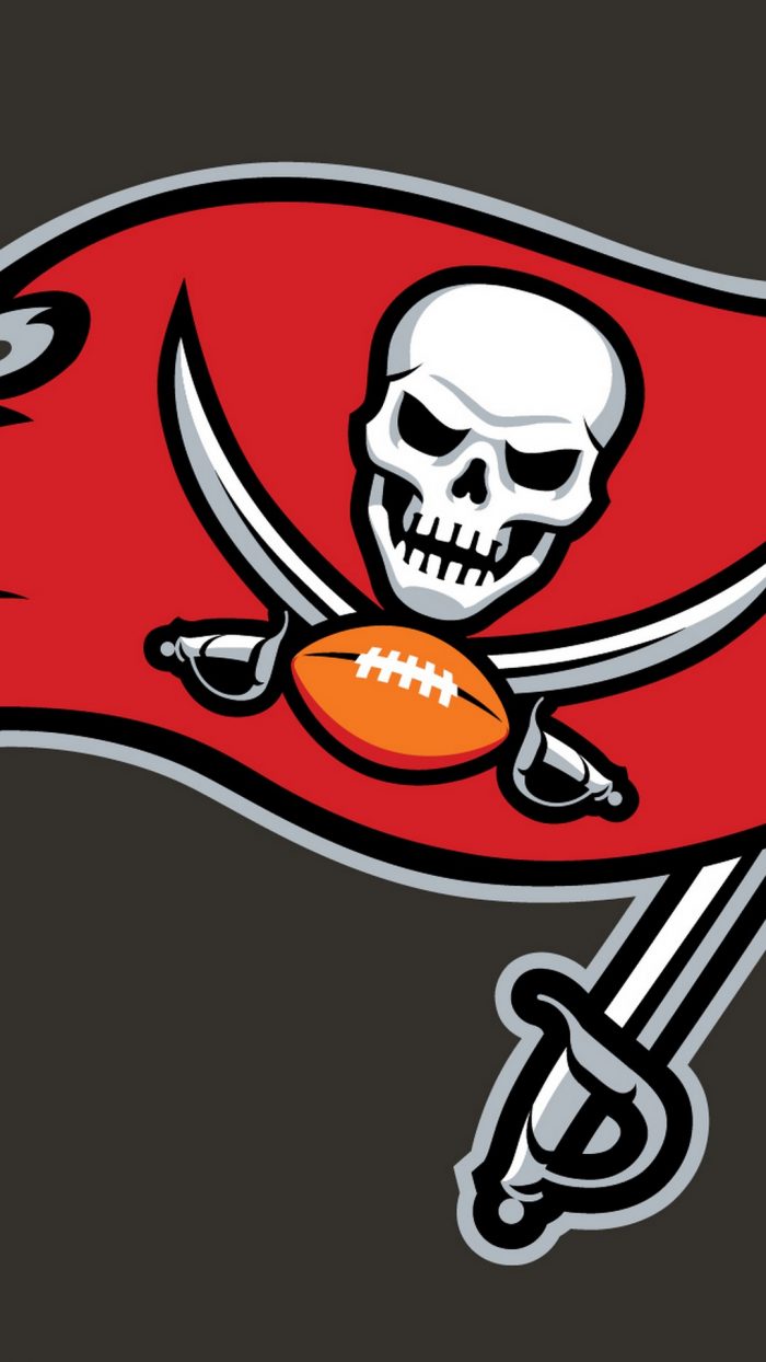 Tampa Bay Buccaneers Logo iPhone Screensaver - 2022 NFL iPhone Wallpaper