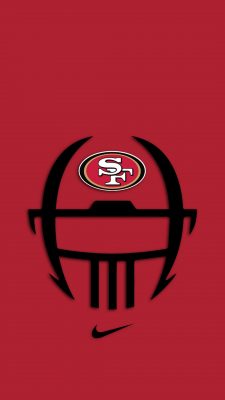 San Francisco 49ers iPhone Apple Wallpaper With high-resolution 1080X1920 pixel. Donwload and set as wallpaper for your iPhone X, iPhone XS home screen backgrounds, XS Max, XR, iPhone8 lock screen wallpaper, iPhone 7, 6, SE, and other mobile devices