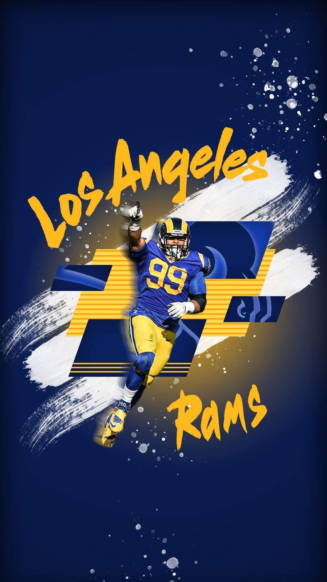 Los Angeles Rams iPhone Backgrounds with high-resolution 1080x1920 pixel. Donwload and set as wallpaper for your iPhone X, iPhone XS home screen backgrounds, XS Max, XR, iPhone8 lock screen wallpaper, iPhone 7, 6, SE and other mobile devices