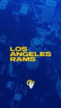 Los Angeles Rams iPhone Wallpaper Design