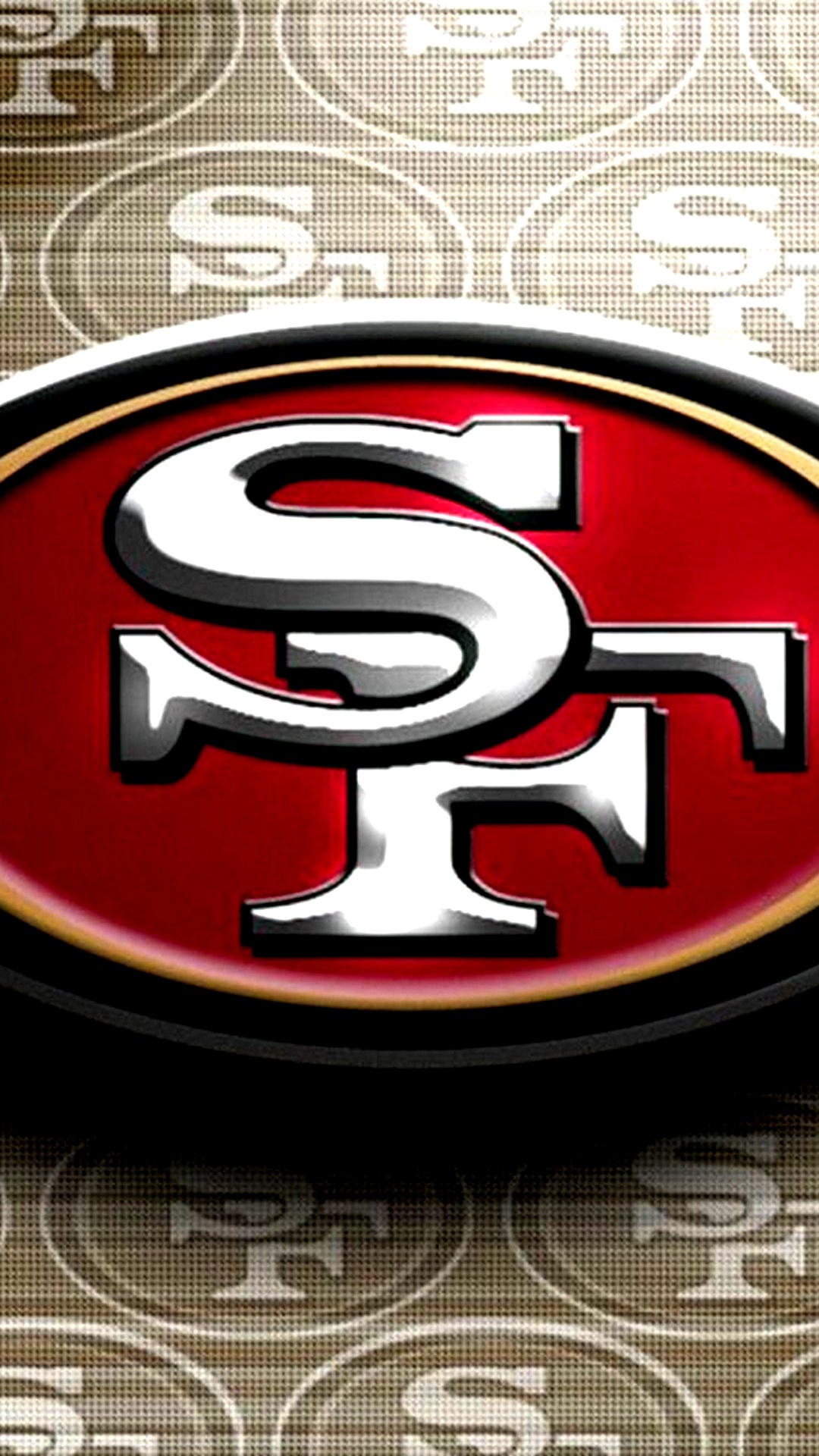 49ers iPhone Wallpaper High Quality With high-resolution 1080X1920 pixel. Donwload and set as wallpaper for your iPhone X, iPhone XS home screen backgrounds, XS Max, XR, iPhone8 lock screen wallpaper, iPhone 7, 6, SE, and other mobile devices