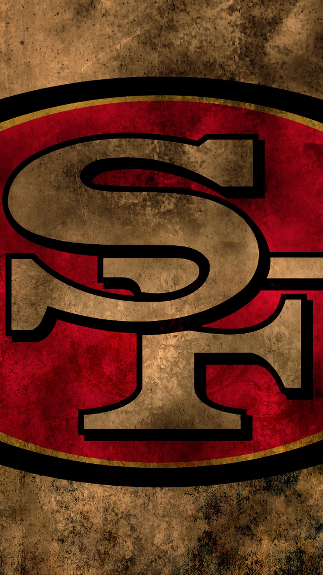San Francisco 49ers NFL iPhone Apple Wallpaper with high-resolution 1080x1920 pixel. Donwload and set as wallpaper for your iPhone X, iPhone XS home screen backgrounds, XS Max, XR, iPhone8 lock screen wallpaper, iPhone 7, 6, SE and other mobile devices