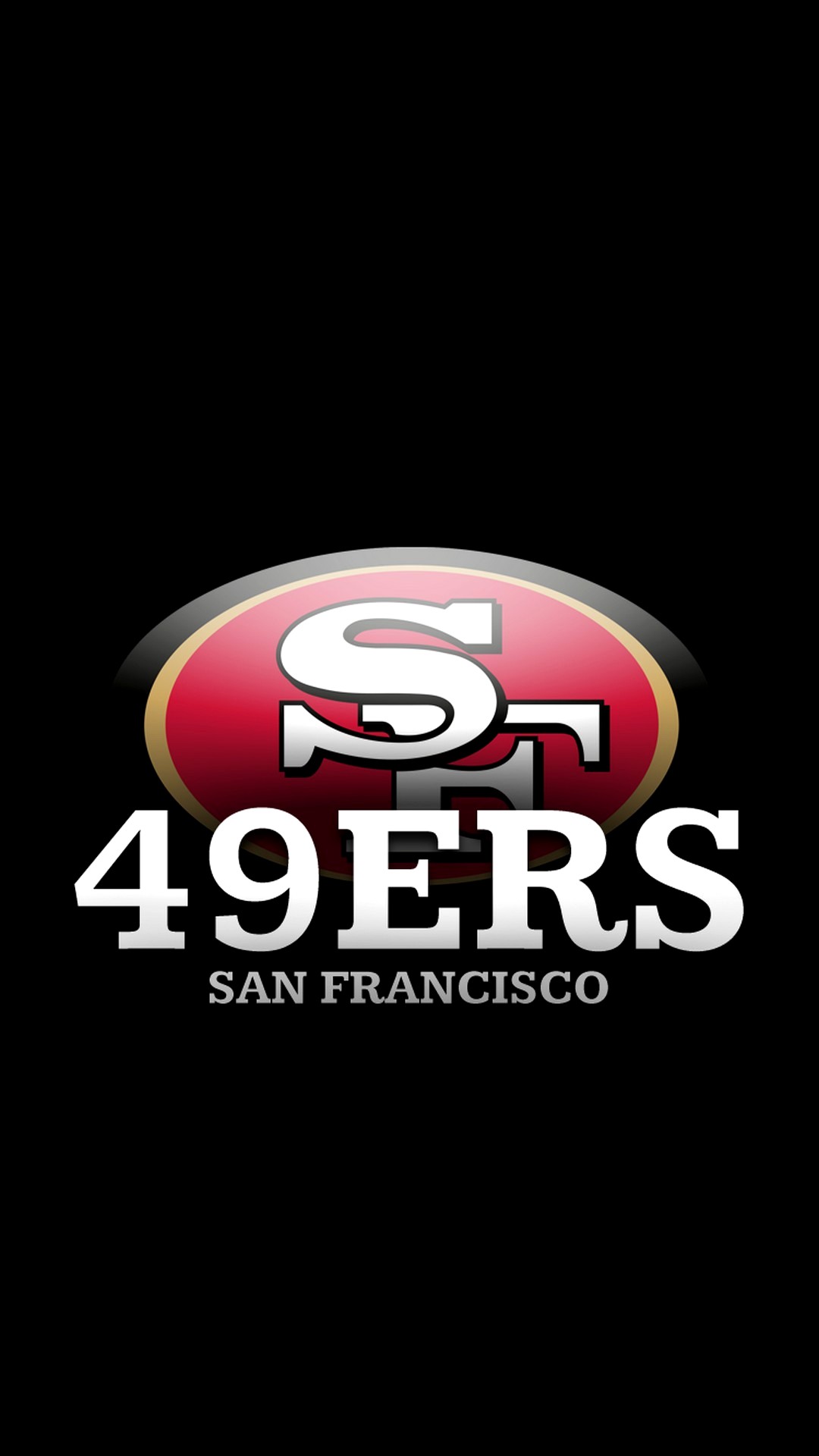 San Francisco 49ers NFL iPhone Wallpaper Size with high-resolution 1080x1920 pixel. Donwload and set as wallpaper for your iPhone X, iPhone XS home screen backgrounds, XS Max, XR, iPhone8 lock screen wallpaper, iPhone 7, 6, SE and other mobile devices